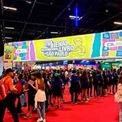 Controle de acesso na Bienal do Livro SP 2026 