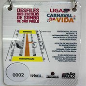 Credenciamento com RFID, Controle de Acesso, Validação com QR Code, Pulseiras, Credenciais e Cordões personalizados na Liga-SP Carnaval 2022